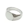 Klackring Round Silver
