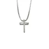 Kors 925 Rhodinerat Silver