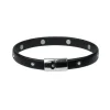 Läderarmband Sparkling Stål