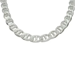Marinalänk Silver Halsband - 8 mm