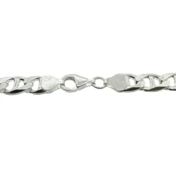 Marinalänk Silver Halsband - 8 mm