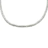 Massiv Rund Kejsarlänk Silver - Halsband 3 mm