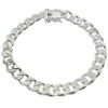 Pansarlänk Armband med Kistlås - 9,2 mm