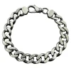 Pansarlänk Armband Oxiderad - 11,7 mm
