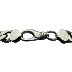 Pansarlänk Armband Oxiderad - 11,7 mm