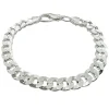 Pansarlänk Armband Silver - 7,8 mm