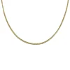 Pansarlänk Förgyllt Silver - 1,4 mm