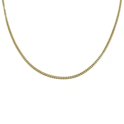 Pansarlänk Förgyllt Silver - 1,4 mm