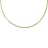 Pansarlänk Förgyllt Silver - 1 mm