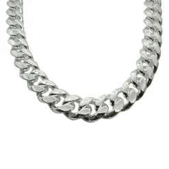 Pansarlänk Halsband med Kistlås - 10,2 mm