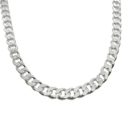Pansarlänk Halsband med Kistlås - 9,2 mm