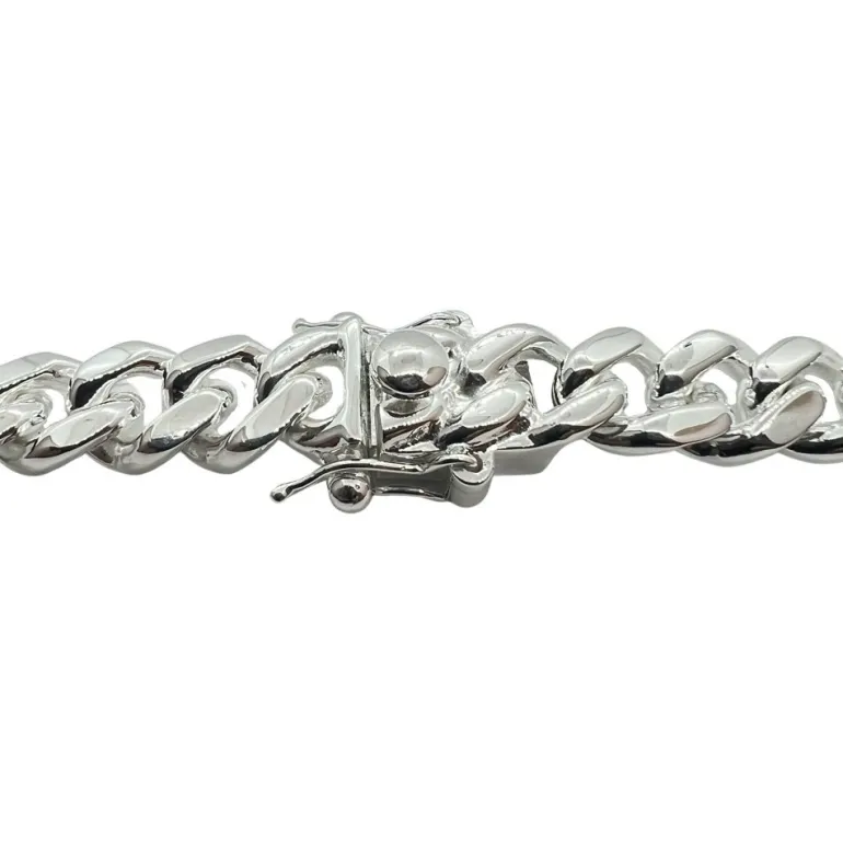 Pansarlänk Halsband med Kistlås - 10,2 mm