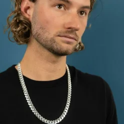 Pansarlänk Halsband med Kistlås - 11,7 mm