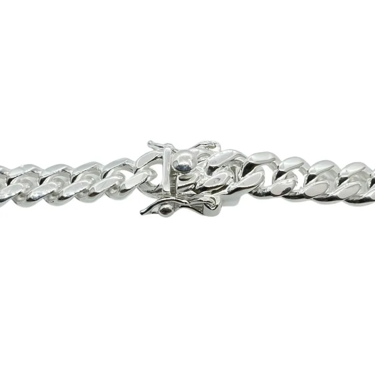 Pansarlänk Halsband med Kistlås - 6,75 mm