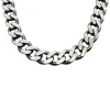 Pansarlänk Halsband Oxiderad - 11,7 mm