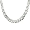 Pansarlänk Halsband Silver - 7,8 mm