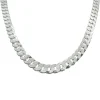 Pansarlänk Halsband Silver - 7 mm
