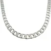 Pansarlänk Halsband Silver - 6,5 mm
