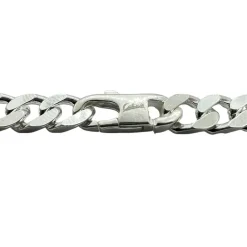 Pansarlänk Halsband Silver - 6,5 mm