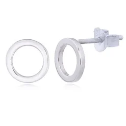 Örhängen Circle Silver
