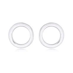 Örhängen Circle Silver