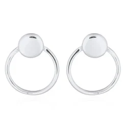 Örhängen Circle Silver