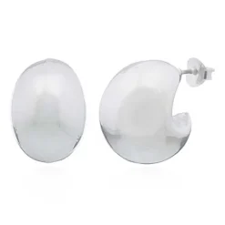 Örhängen Crescent Moon Silver