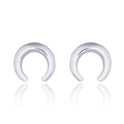 Örhängen Crescent Moon Silver