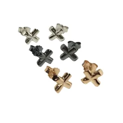 Örhängen Cross Silver