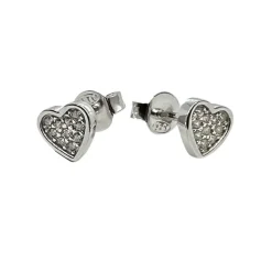 Örhängen Cute Hearts Silver