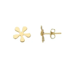 Örhängen Flower Guld 18K