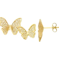 Örhängen Guld Butterflies 18K