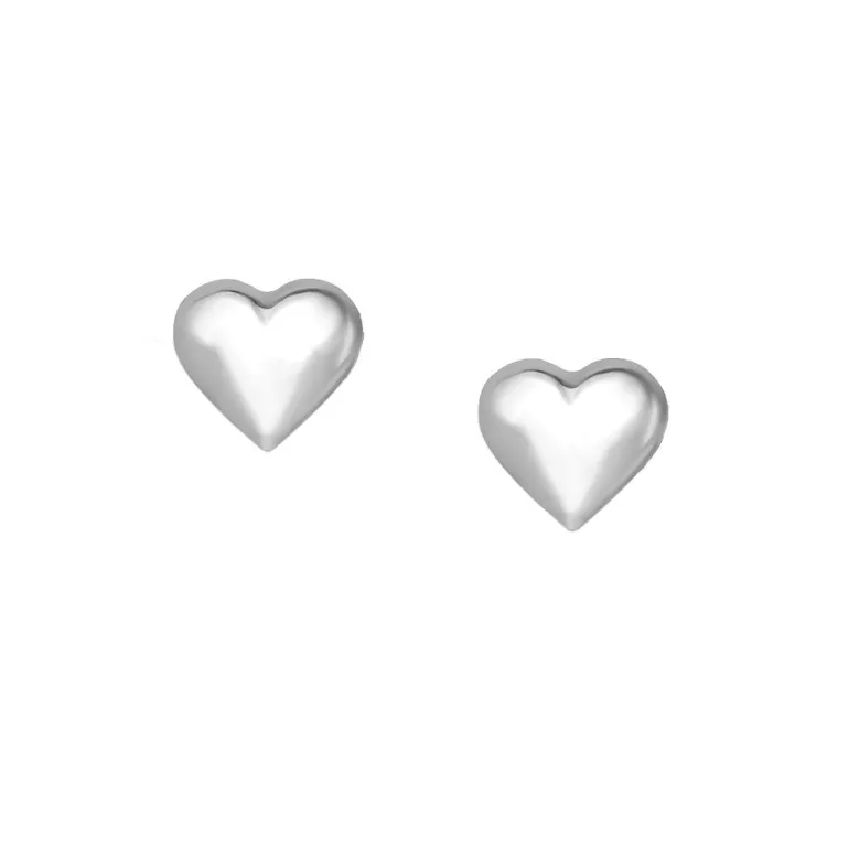 Örhängen Heart Silver