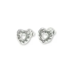 Örhängen Heart Silver