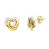 Örhängen Knot Bicolore 18K Guld