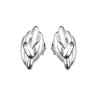 Örhängen Leaf & Heart Silver