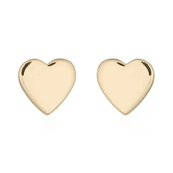 Örhängen Mini Heart Förgyllt Silver