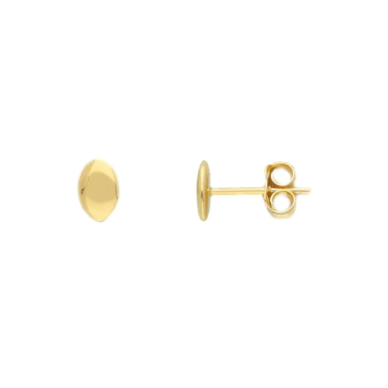 Örhängen Oval Guld 18K