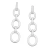 Örhängen Oval Rings Silver