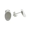 Örhängen Oval Silver