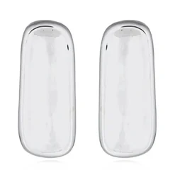 Örhängen Rectangular Silver