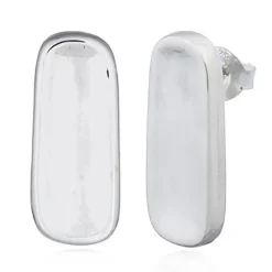 Örhängen Rectangular Silver