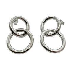 Örhängen Rhodinerat Silver