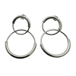 Örhängen Rhodinerat Silver