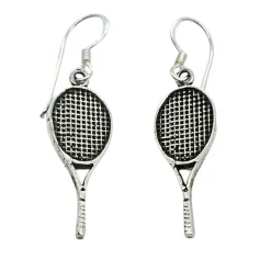 Örhängen Tennisracket Silver