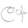 Örhängen Twisted Silver