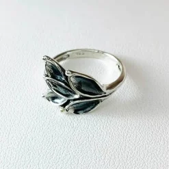 Ring Aleea Oxiderat Silver