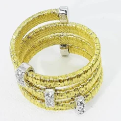 Ring Aurora Förgyllt Silver