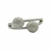 Ring Double Balls Silver