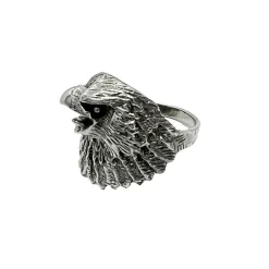 Ring Eagle Oxiderat Silver